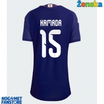 Japan Daichi Kamada #15 Domaci Dres za Ženska SP 2026 Kratak Rukav